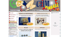 Desktop Screenshot of chmpinball.com