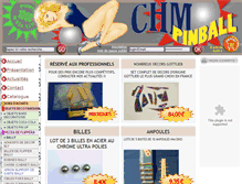 Tablet Screenshot of chmpinball.com